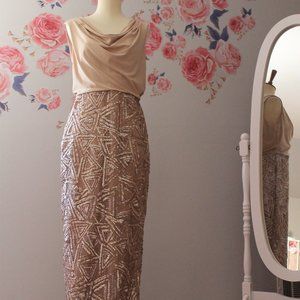 Calvin Klein- Sandy Beige Dress